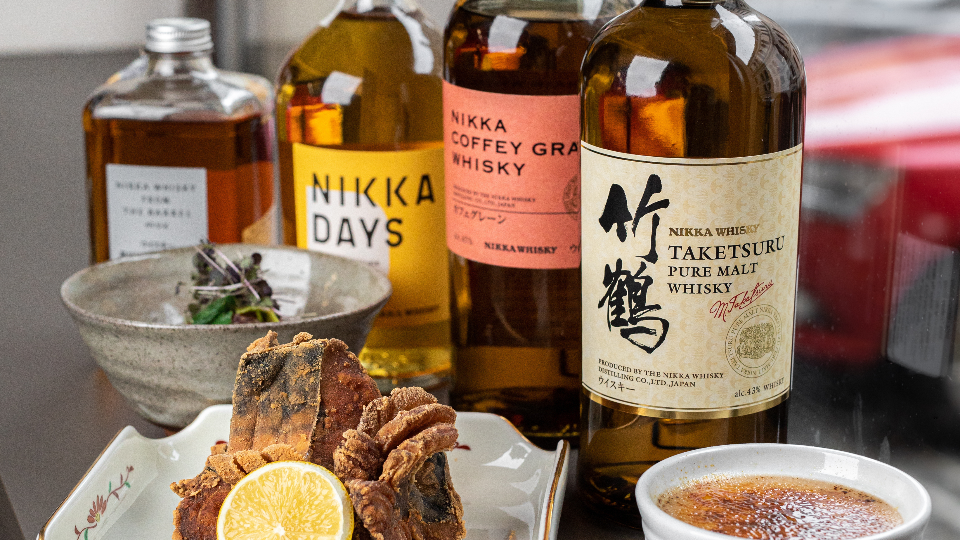 Japan cuisine and Nikka whiskey